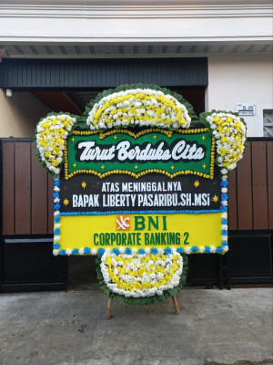 Papan Bunga Duka di Sukalaba