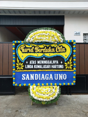 Papan Bunga Duka di Sukalaba