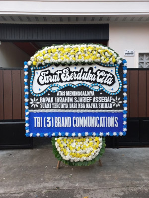 Papan Bunga Duka di Sukalaba
